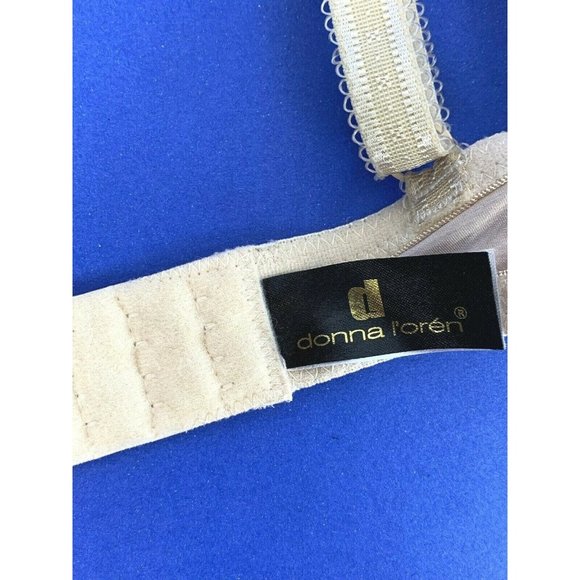 New Donna Loren Bra size 34C Nude Tan Padded - Picture 6 of 6